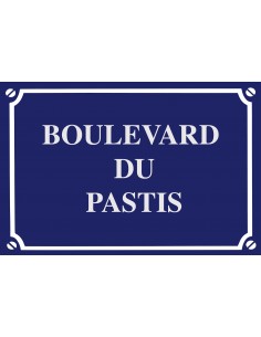 Plaque de Rue 30 x 20