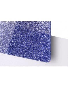 Plaque Glitter Bleu