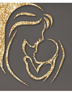 Plaque Glitter Doré 2